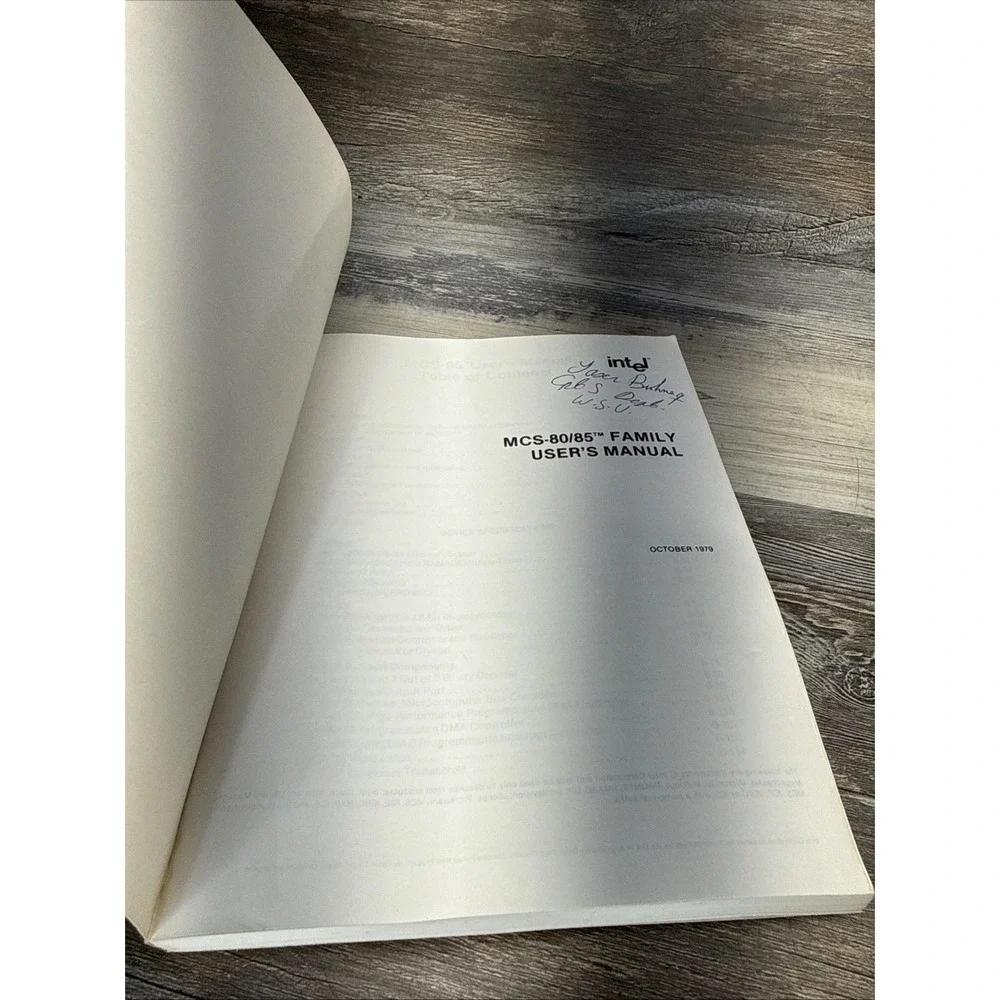 Intel MCS-80/85 Family User's Manual October 1979